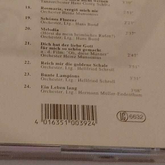 Rudi Schuricke Lang ist's her FOLGE 1 CD Greatest Hits 1938-1947 - Picture 2 of 5